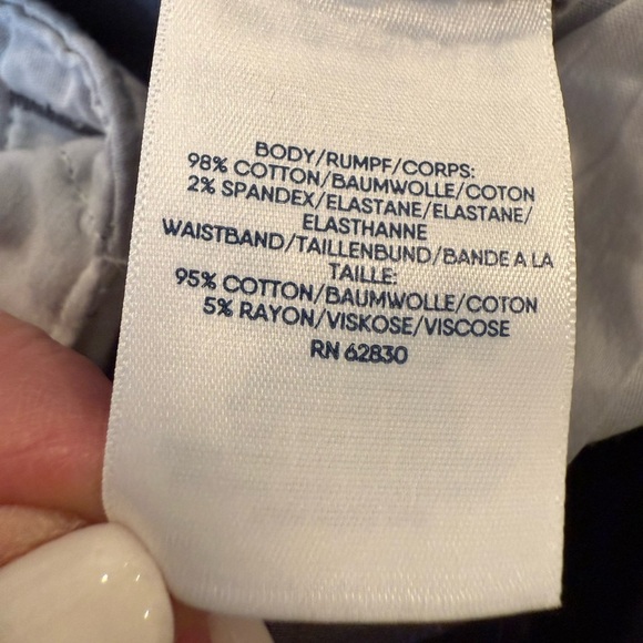 Gray Striped blue elastic waistband big boys Pants/size L (10-22) - Picture 8 of 9